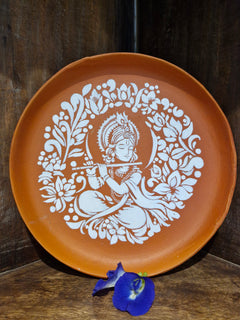 Handcrafted Terracotta Decorative Plate