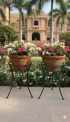 Iron Planter Stand (SET OF 2 PCs)